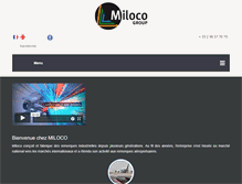 Tablet Screenshot of groupemiloco.com